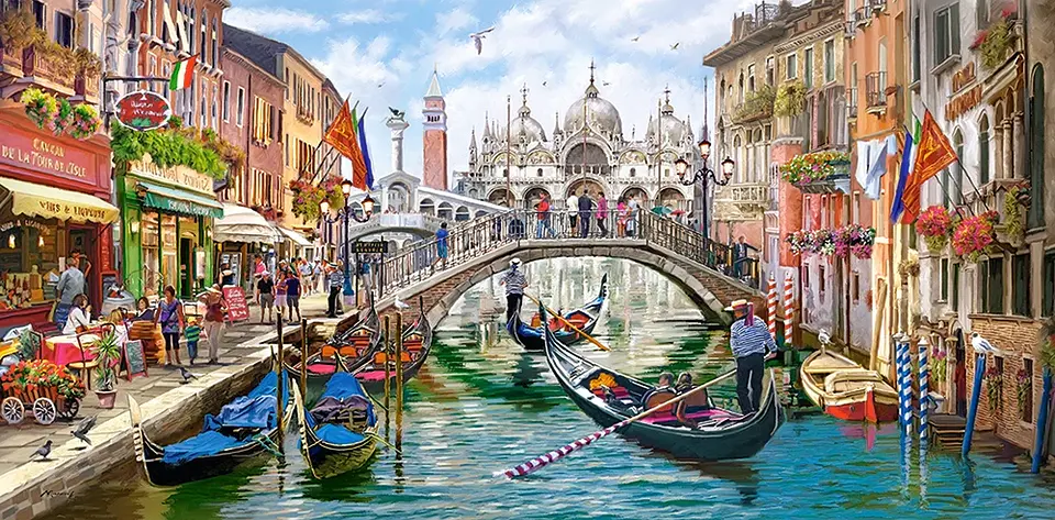 Puzzle 4000 Piezas | Encantos de Venecia 2