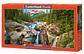 Puzzle 4000 Piezas | Cañón Mistaya, Parque Nacional Banff, Canadá - Miniatura 1