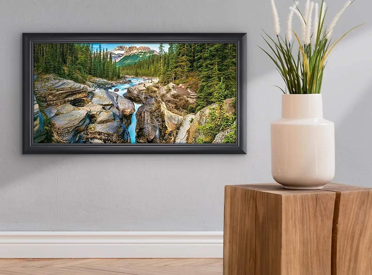 Puzzle 4000 Piezas | Cañón Mistaya, Parque Nacional Banff, Canadá 3