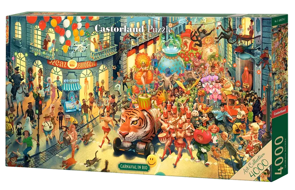 Puzzle 4000 Piezas | Carnaval en Río 1