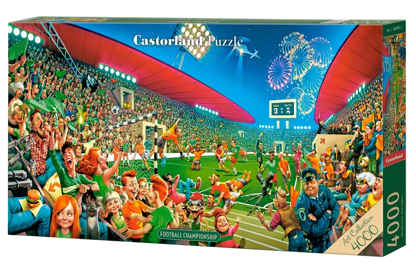 Puzzle 4000 Piezas | Campeonato de Fútbol 1