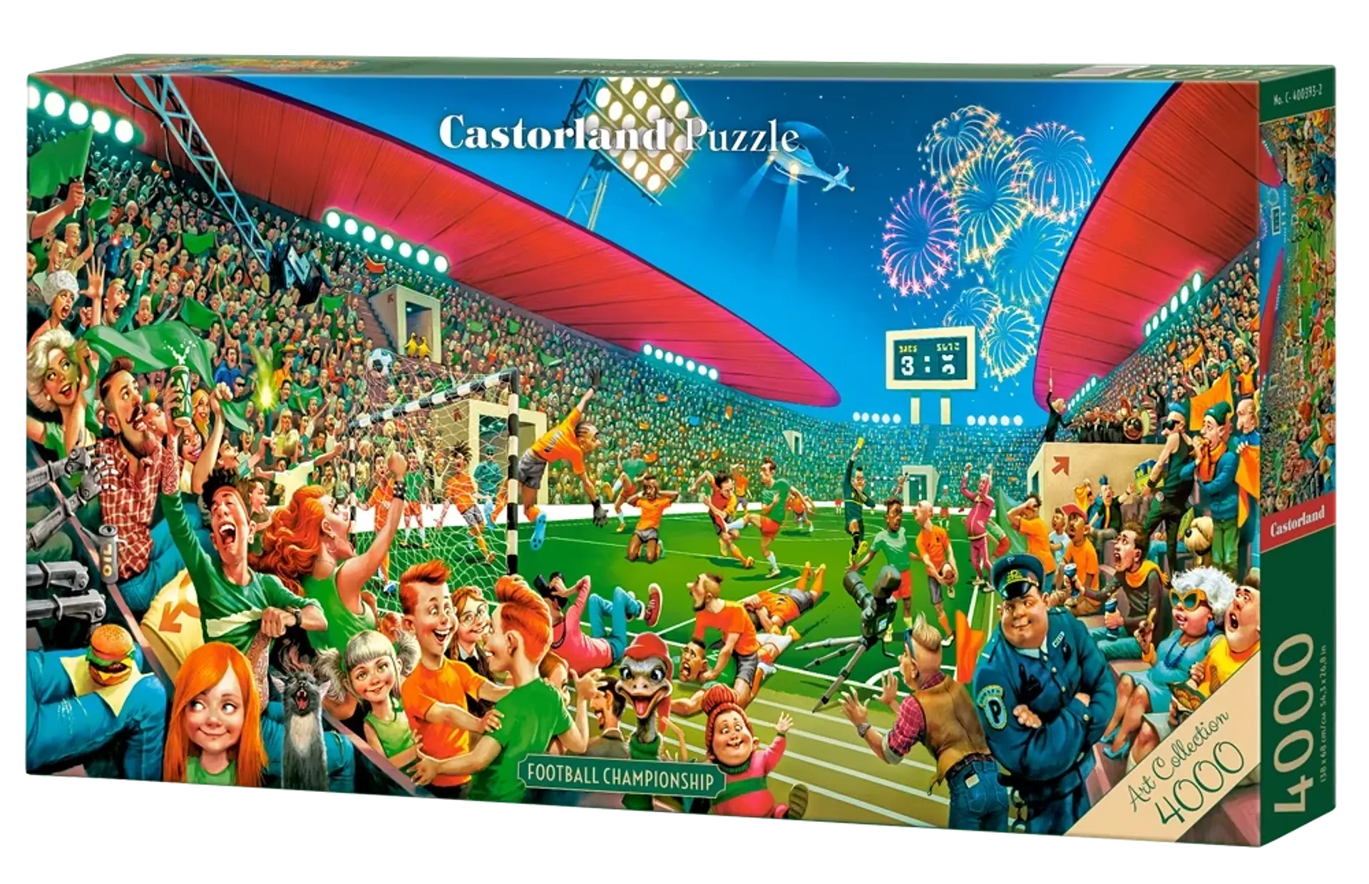 Puzzle 4000 Piezas | Campeonato de Fútbol 1