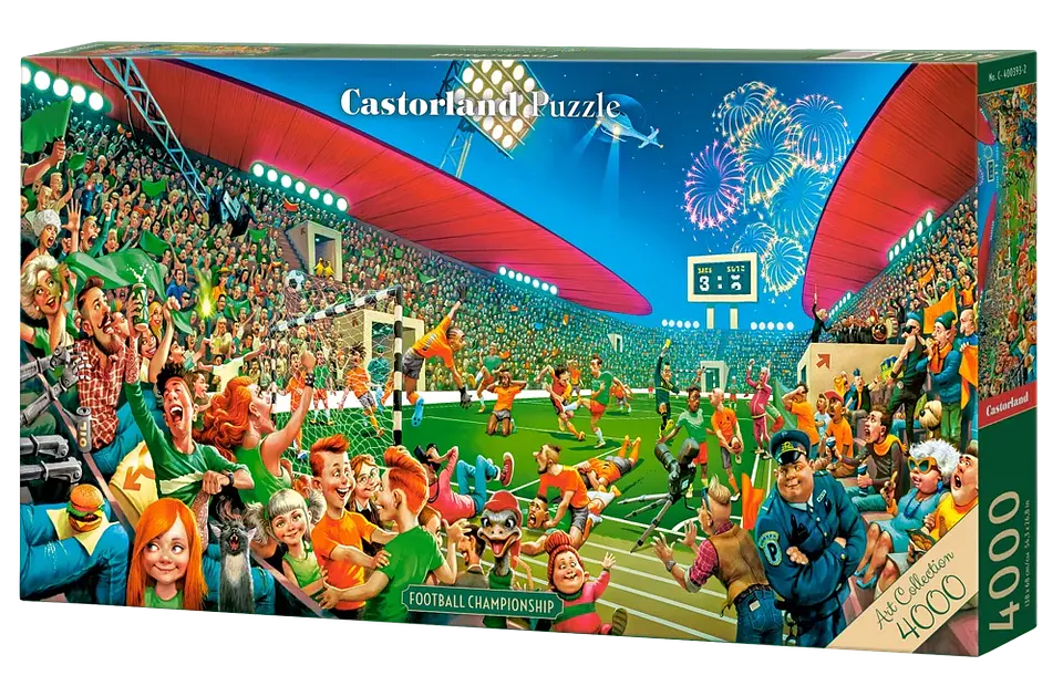 Puzzle 4000 Piezas | Campeonato de Fútbol 1