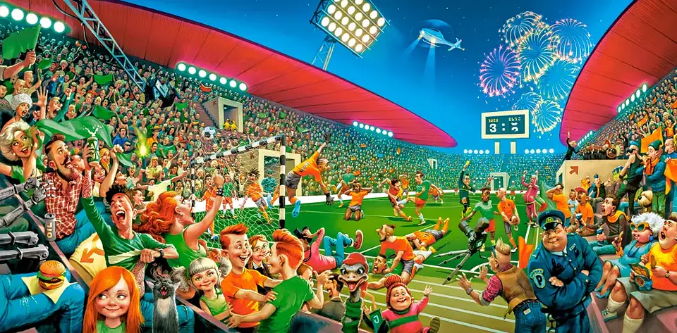 Puzzle 4000 Piezas | Campeonato de Fútbol 2
