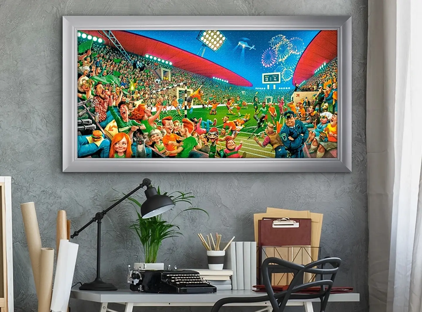 Puzzle 4000 Piezas | Campeonato de Fútbol 3