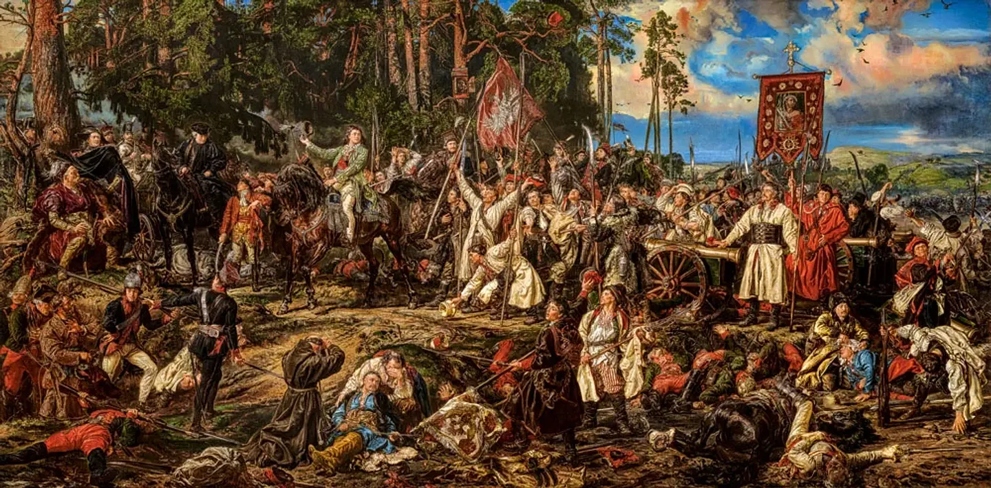 Puzzle 4000 Piezas | Kościuszko en Racławice, Jan Matejko 2