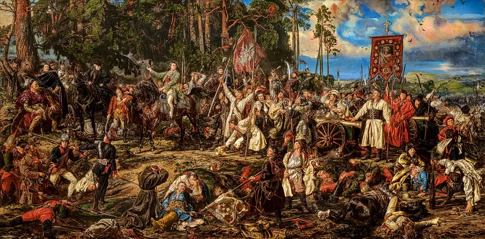 Puzzle 4000 Piezas | Kościuszko en Racławice, Jan Matejko 2