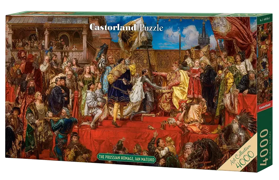 Puzzle 4000 Piezas | El Homenaje Prusiano, Jan Matejko 1