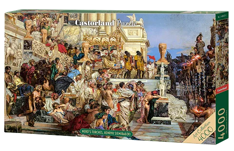 Puzzle 4000 Piezas | Las Antorchas de Nerón, Henryk Siemiradzki