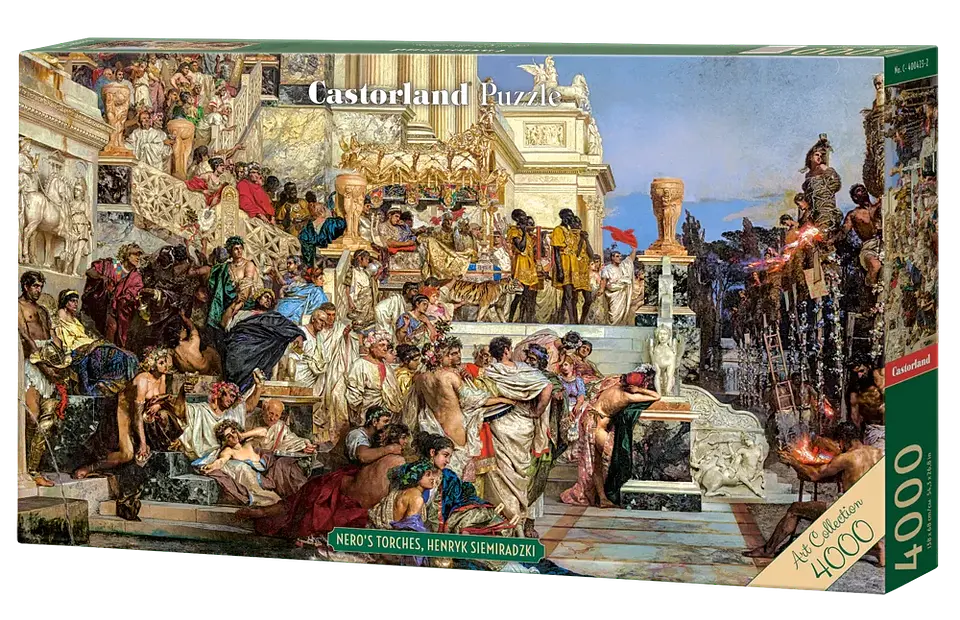 Puzzle 4000 Piezas | Las Antorchas de Nerón, Henryk Siemiradzki 1