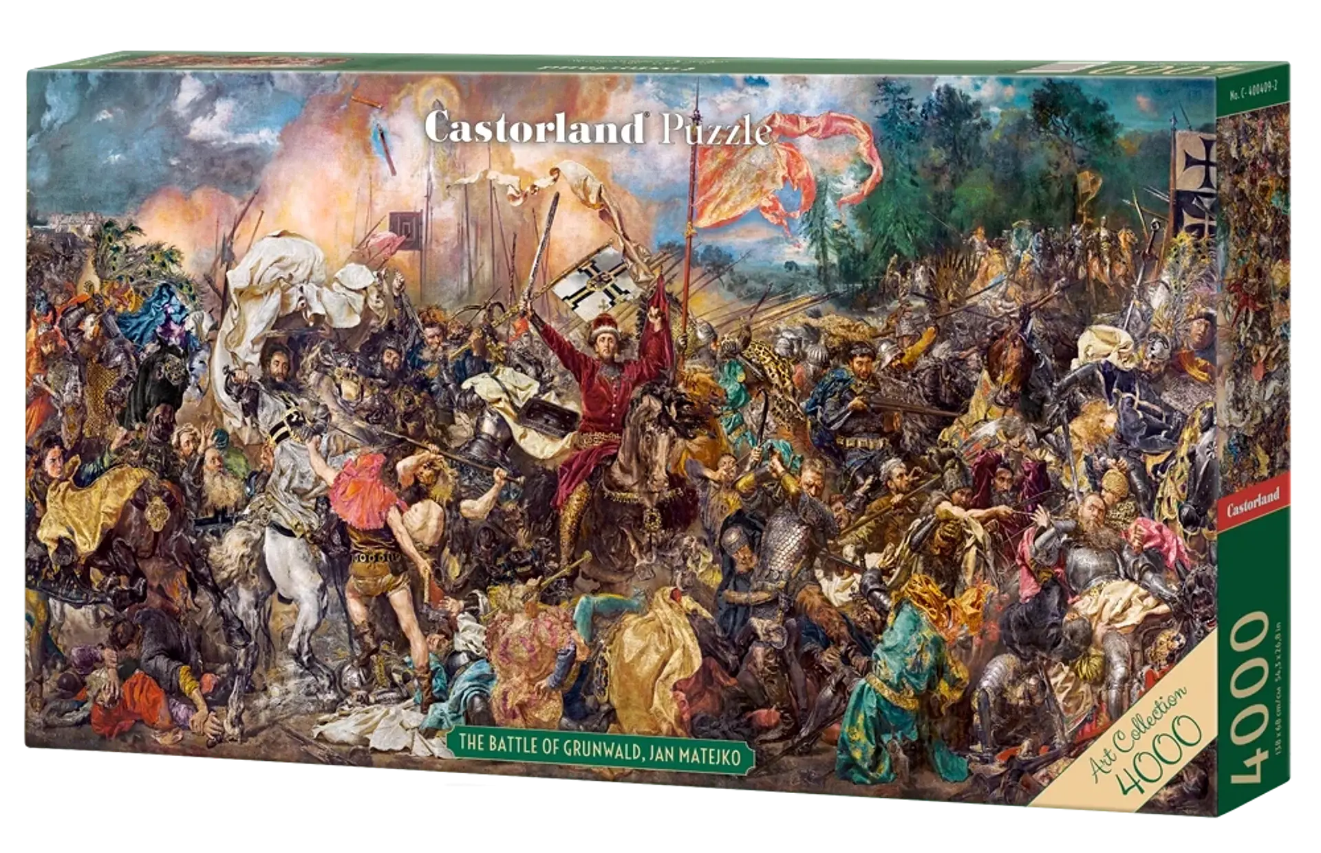 Puzzle 4000 Piezas | La Batalla de Grunwald, Jan Matejko 1
