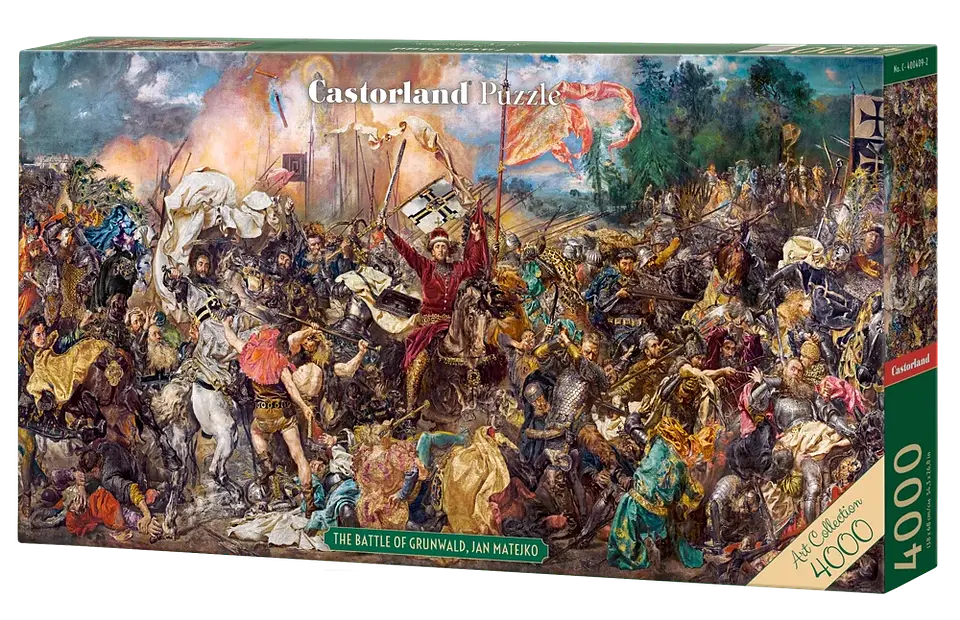 Puzzle 4000 Piezas | La Batalla de Grunwald, Jan Matejko 1