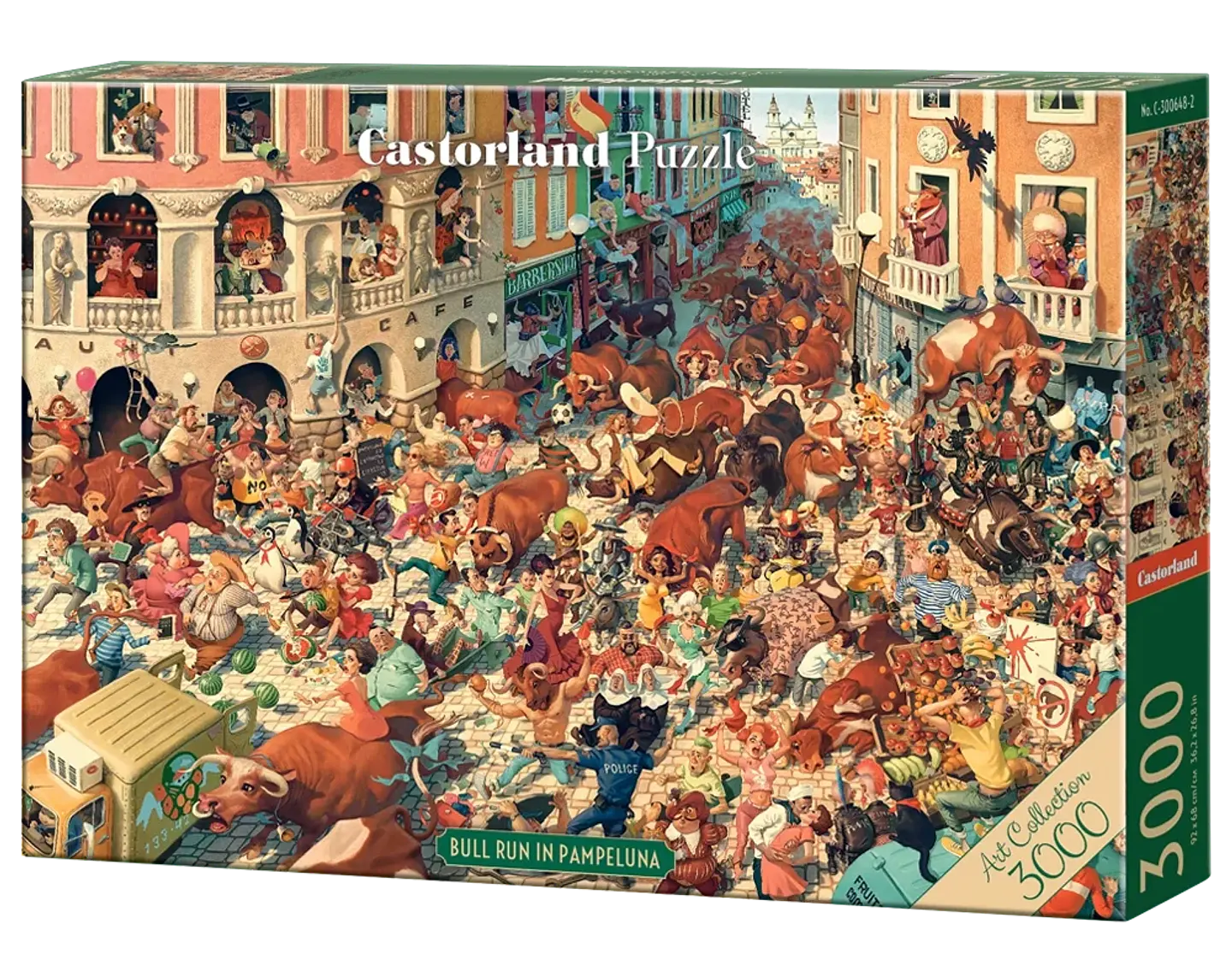 Puzzle 3000 Piezas | Encierro en Pamplona 1