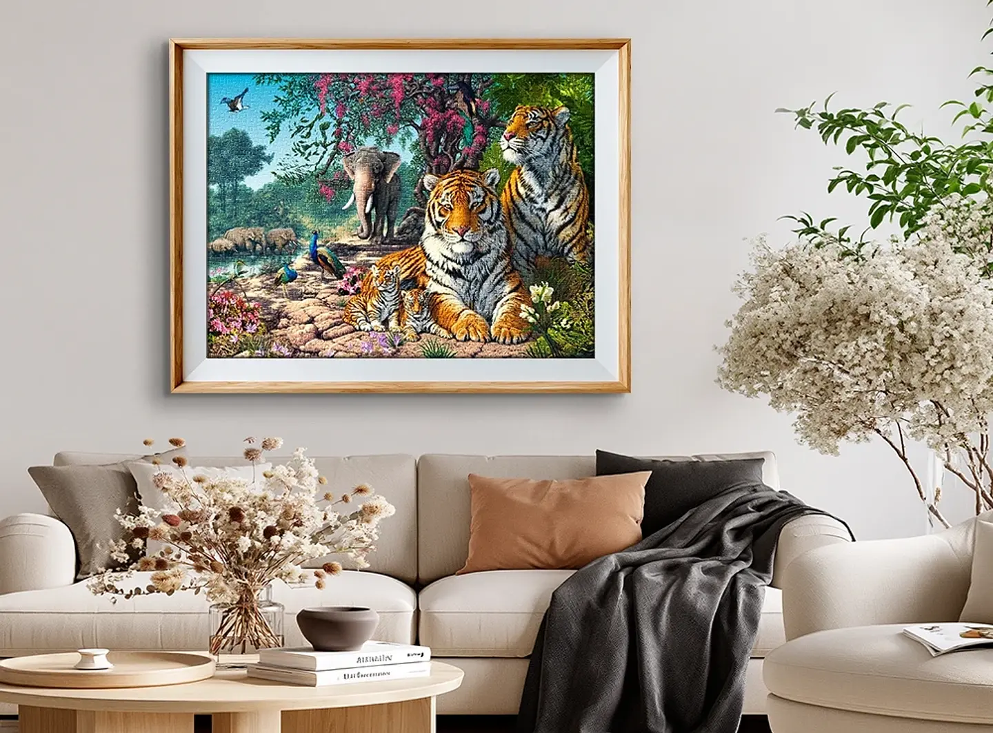 Puzzle 3000 Piezas | Santuario de Tigres 3