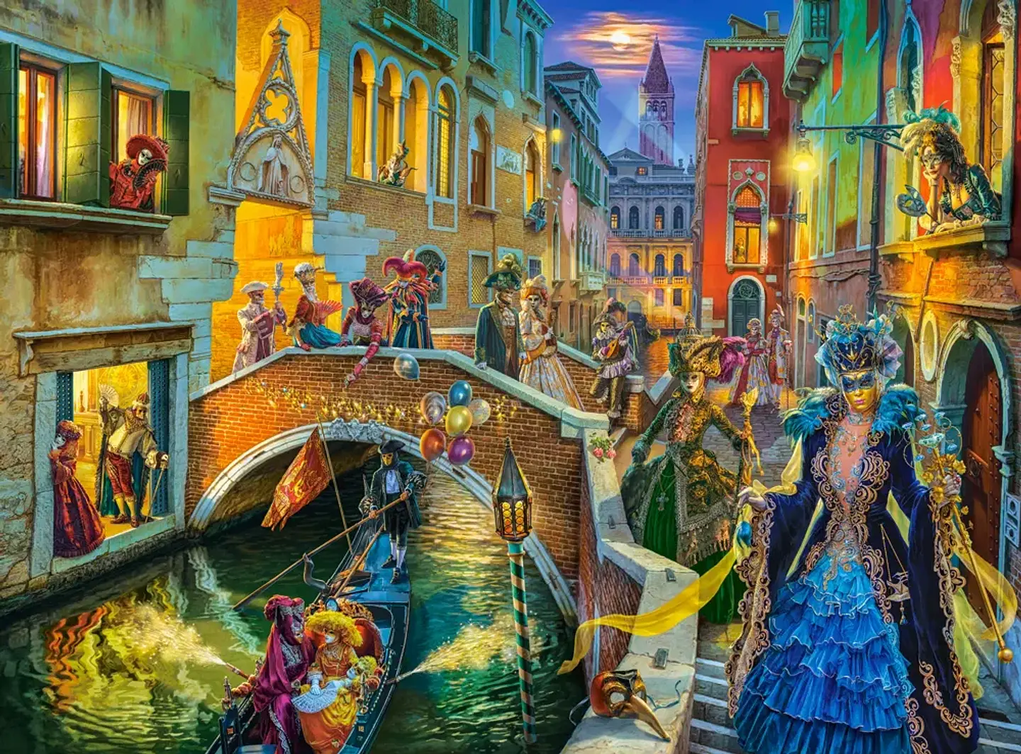 Puzzle 3000 Piezas | Carnaval de Venecia 2