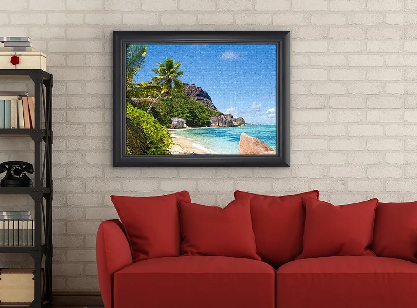 Puzzle 3000 Piezas | Playa Tropical, Seychelles 3