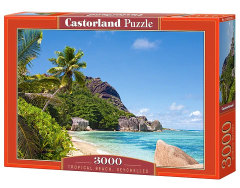 Puzzle 3000 Piezas | Playa Tropical, Seychelles