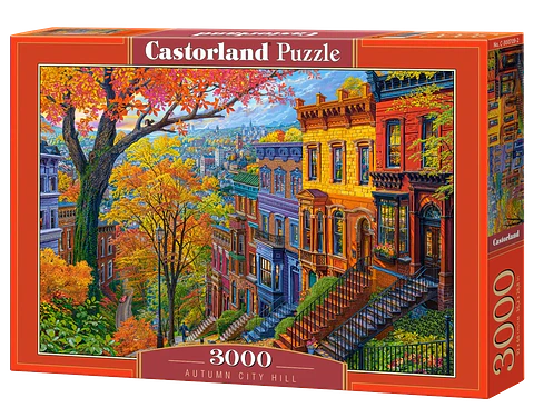 Puzzle 3000 Piezas | Colina Urbana en Otoño