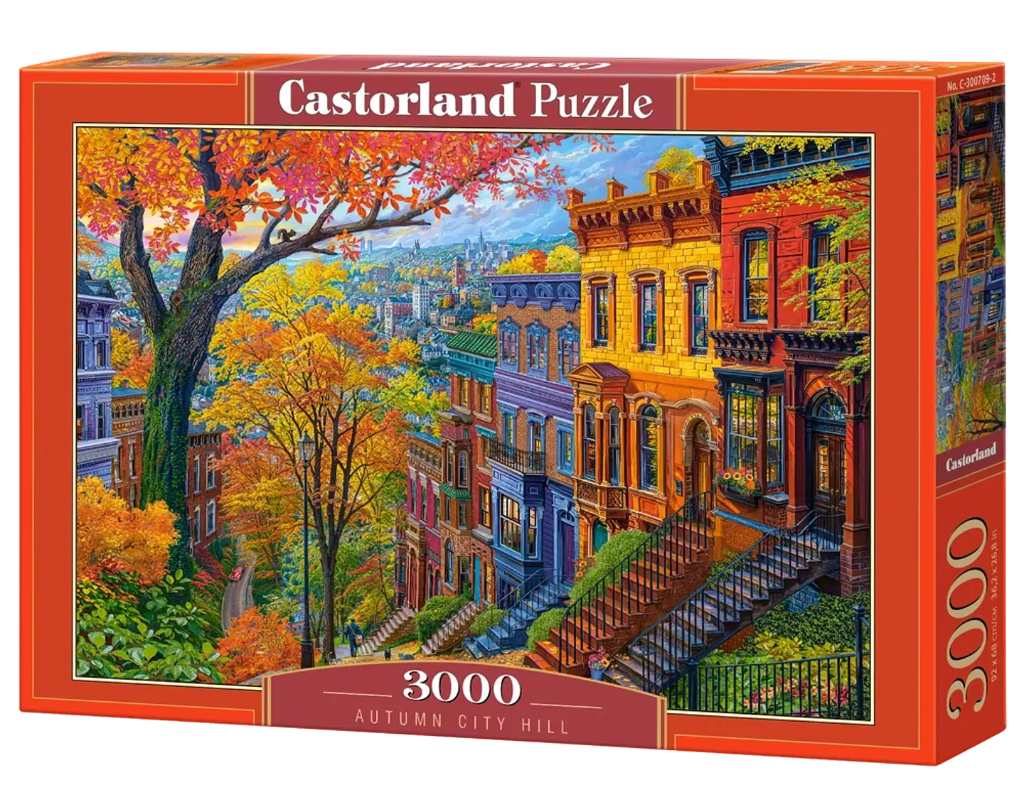 Puzzle 3000 Piezas | Colina Urbana en Otoño 1