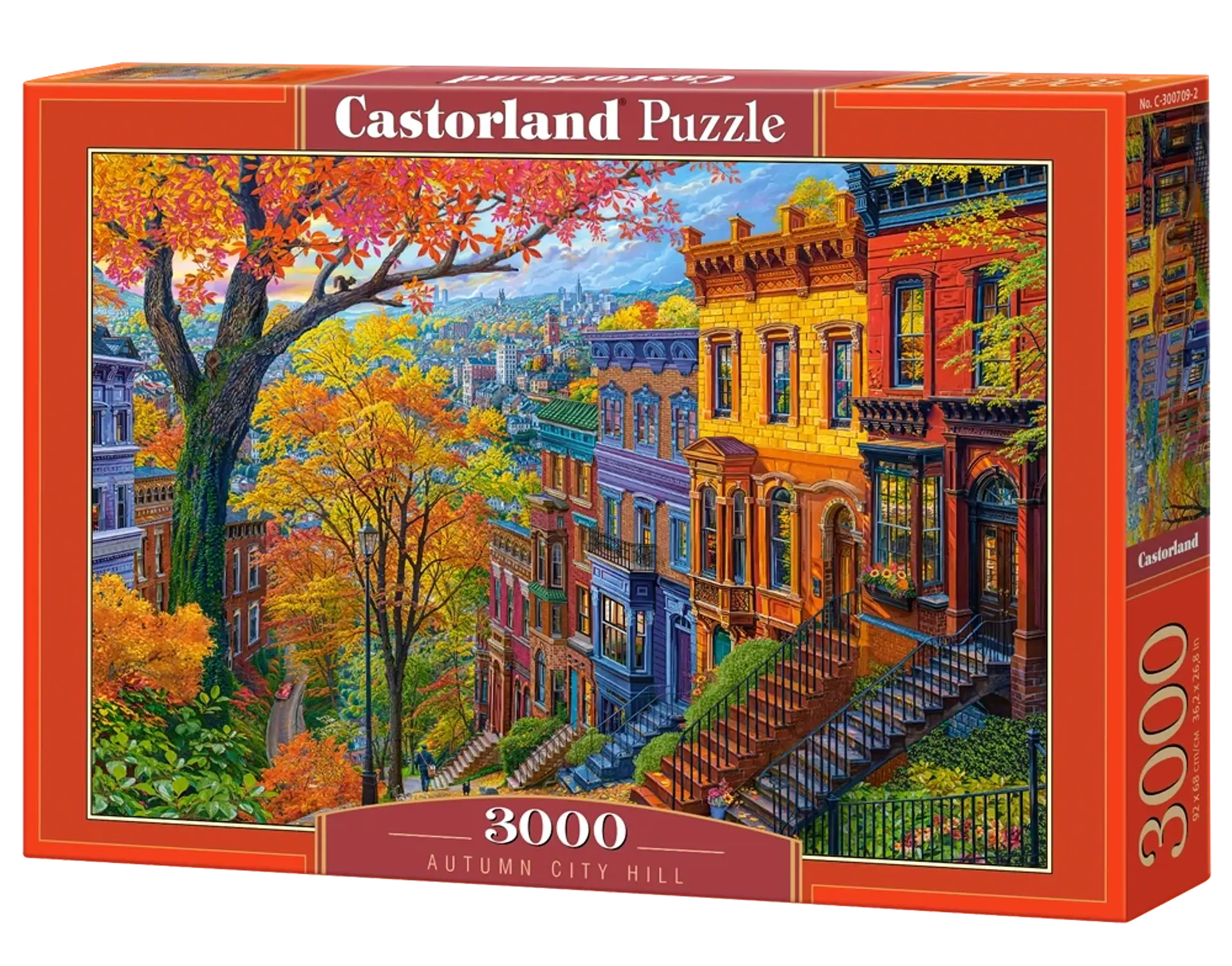 Puzzle 3000 Piezas | Colina Urbana en Otoño 1