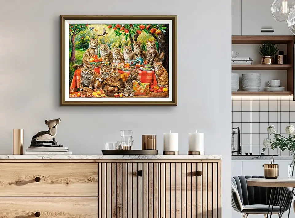 Puzzle 3000 Piezas | Reunión de la Familia Gatuna 3