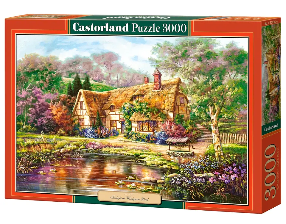 Puzzle 3000 Piezas | Atardecer en el Estanque Woodgreen 1