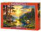 Puzzle 3000 Piezas | Atardecer sobre el Río del Bosque - Miniatura 1