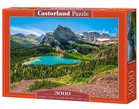 Puzzle 3000 Piezas | Lago Grinnell, Parque Nacional Glacier, EE. UU.