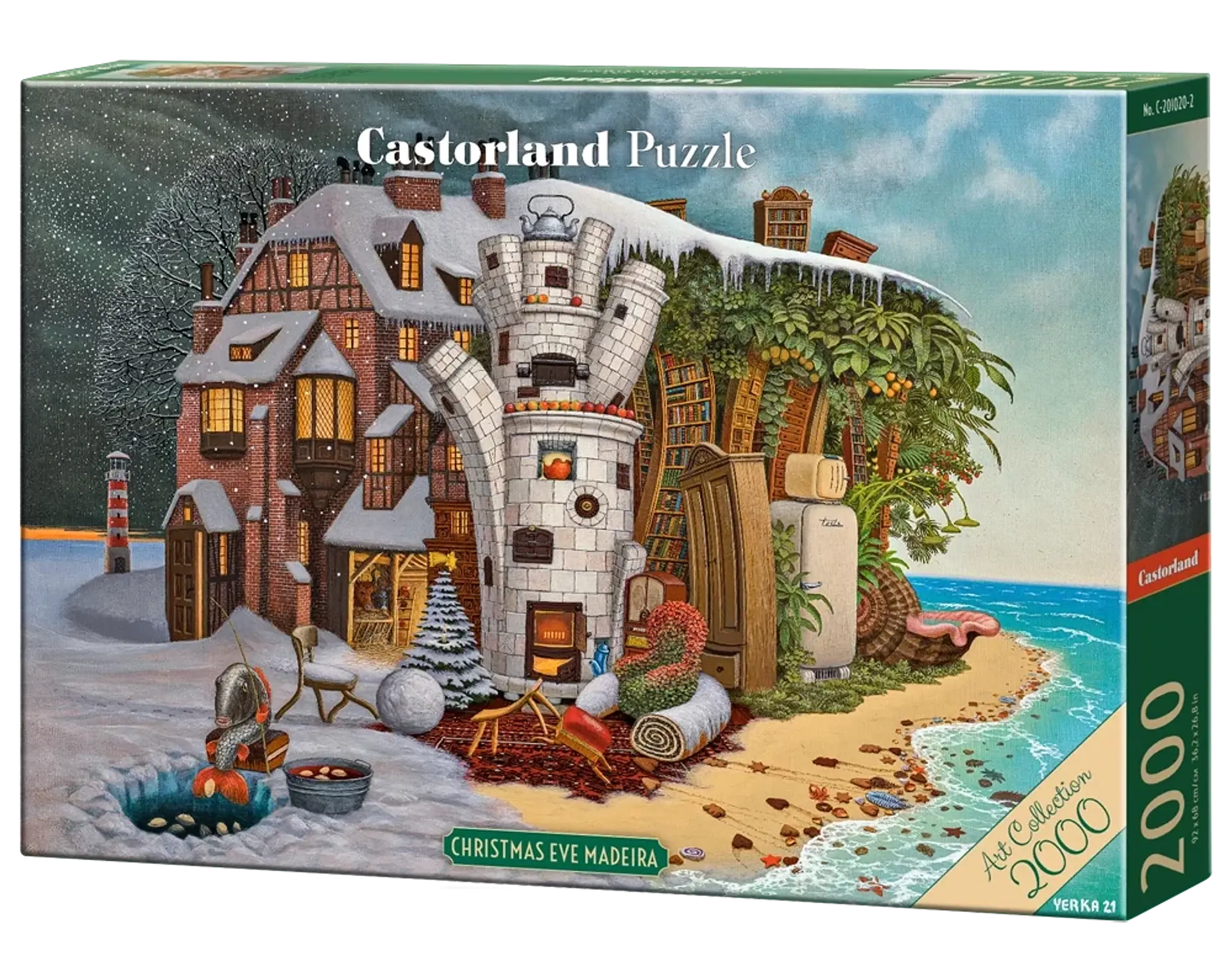 Puzzle 2000 Piezas | Nochebuena en Madeira 1
