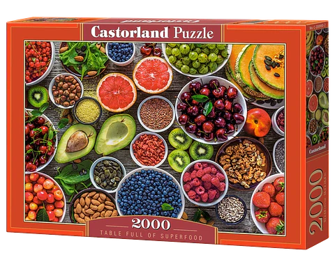 Puzzle 2000 Piezas | Cóctel de Frutas