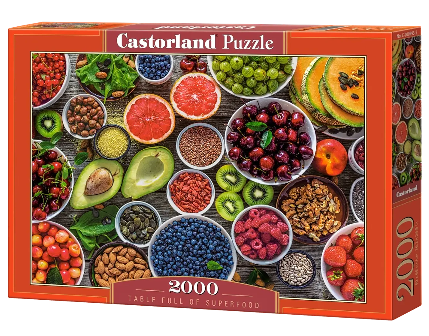 Puzzle 2000 Piezas | Cóctel de Frutas 1