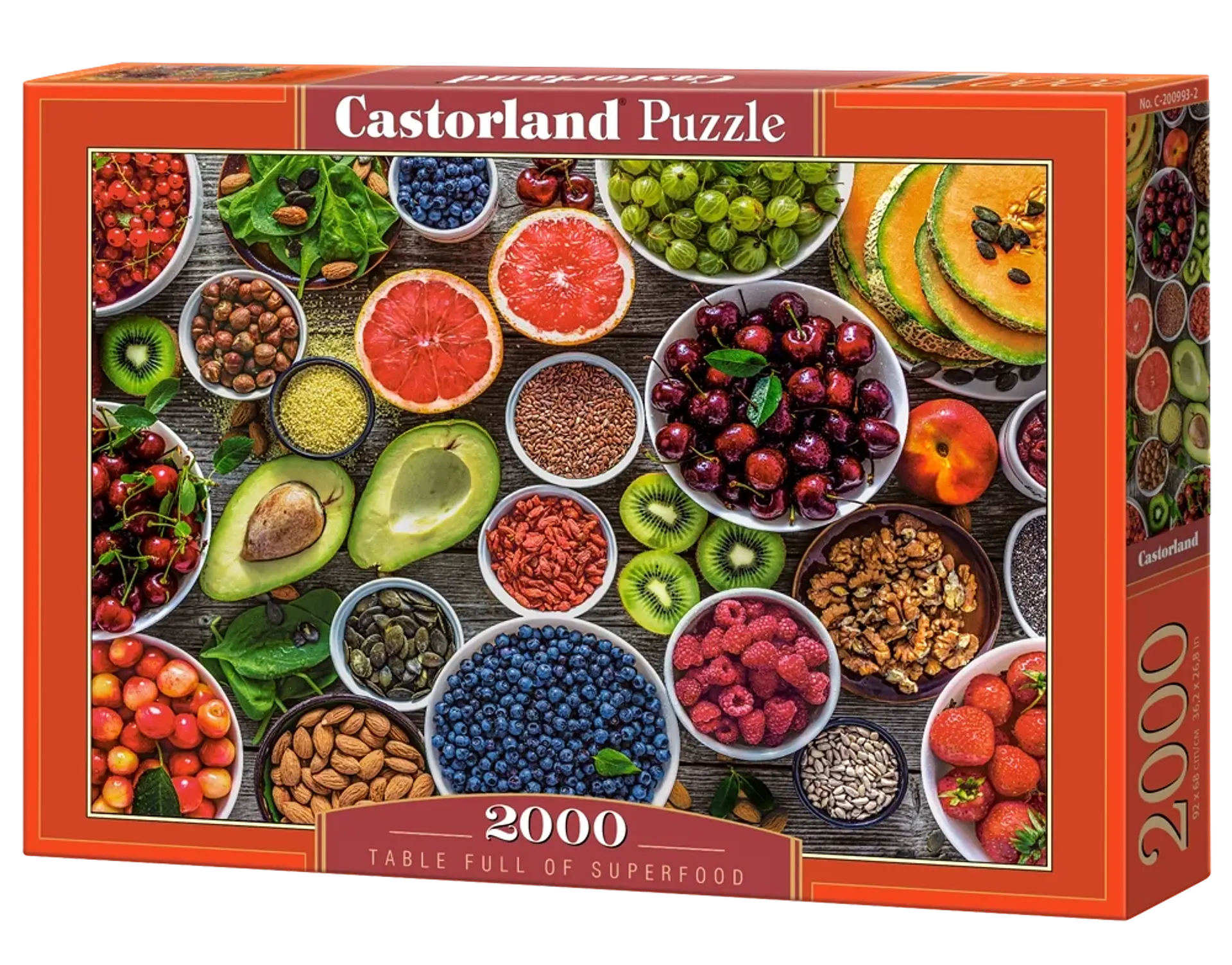 Puzzle 2000 Piezas | Cóctel de Frutas 1
