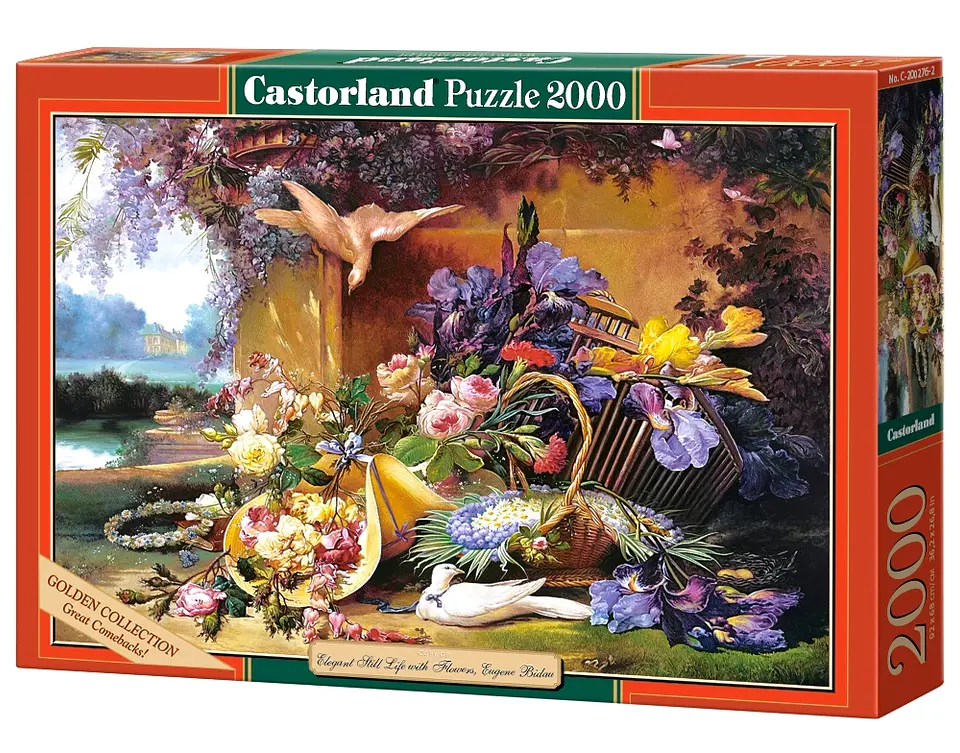 Puzzle 2000 Piezas | Naturaleza Muerta Elegante 1