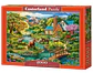 Puzzle 2000 Piezas | Casa Idílica con Caballos - Miniatura 1