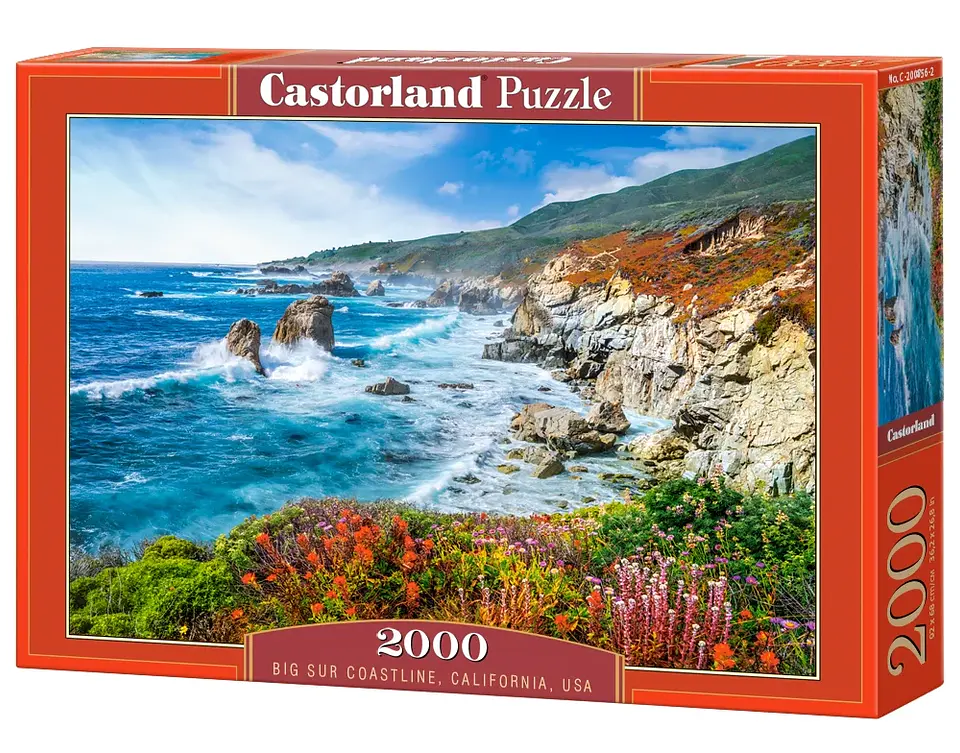 Puzzle 2000 Piezas | Costa de Big Sur 1