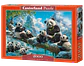 Puzzle 2000 Piezas | Diversión Invernal de los Pandas - Miniatura 1