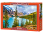 Puzzle 2000 Piezas | Lago Moraine, Parque Nacional Banff, Canadá - Miniatura 1