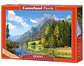 Puzzle 2000 Piezas | Refugio de Montaña en los Alpes - Miniatura 1