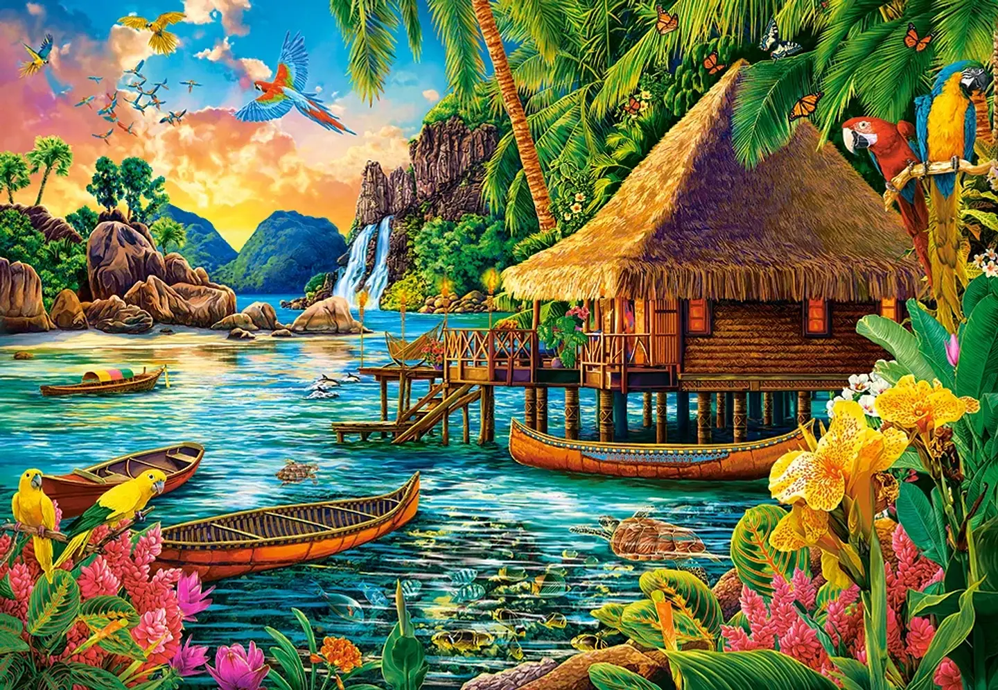 Puzzle 1000 Piezas | Isla Tropical 2