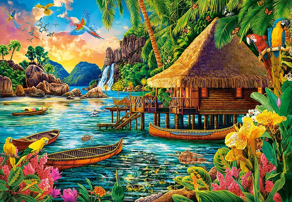Puzzle 1000 Piezas | Isla Tropical 2