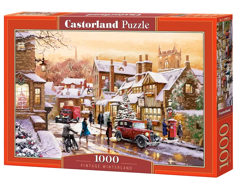 Puzzle 1000 Piezas | Invierno Vintage 1