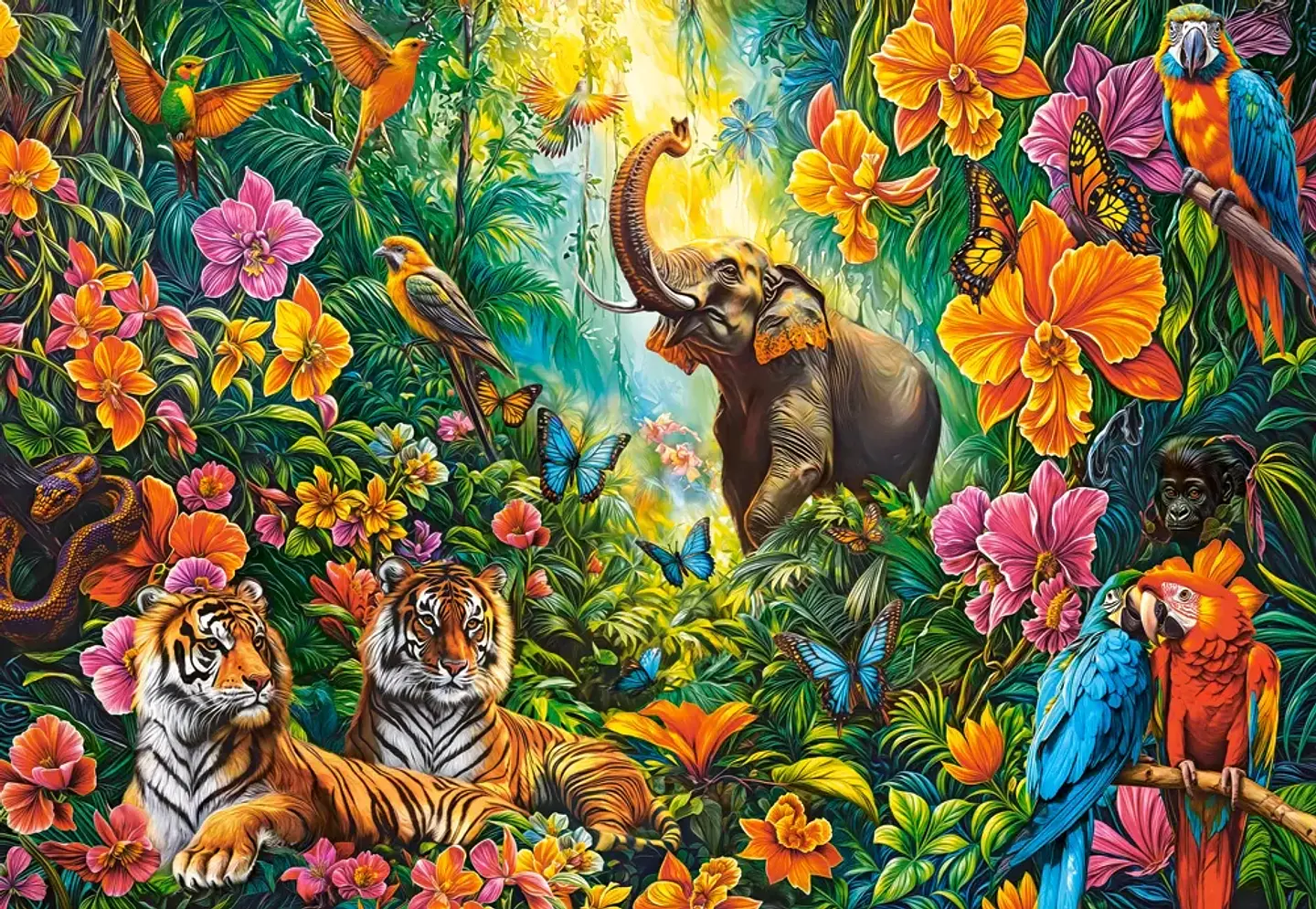 Puzzle 1000 Piezas | Selva en Flor 2