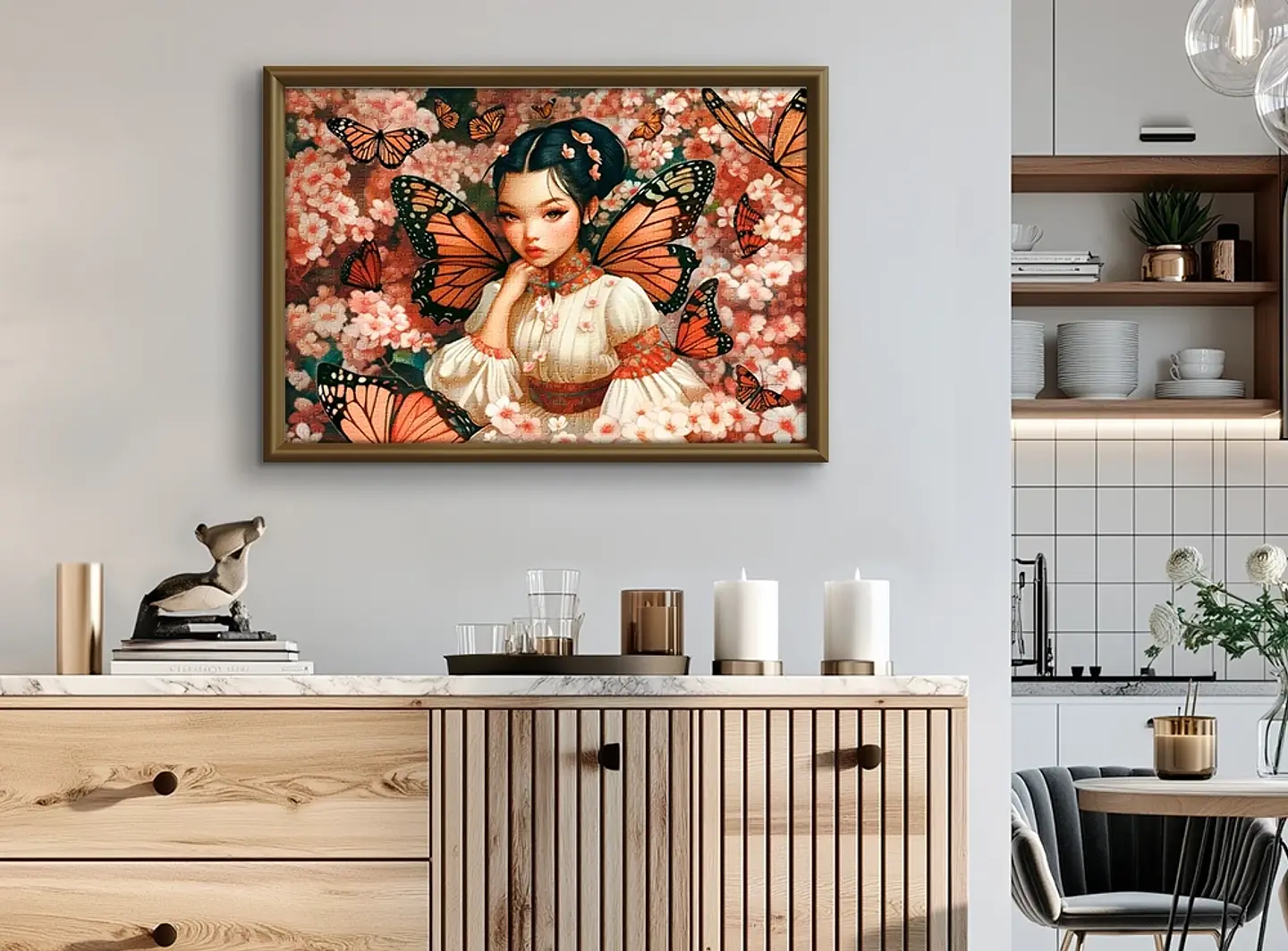 Puzzle 1000 Piezas | Princesa de las Mariposas 3