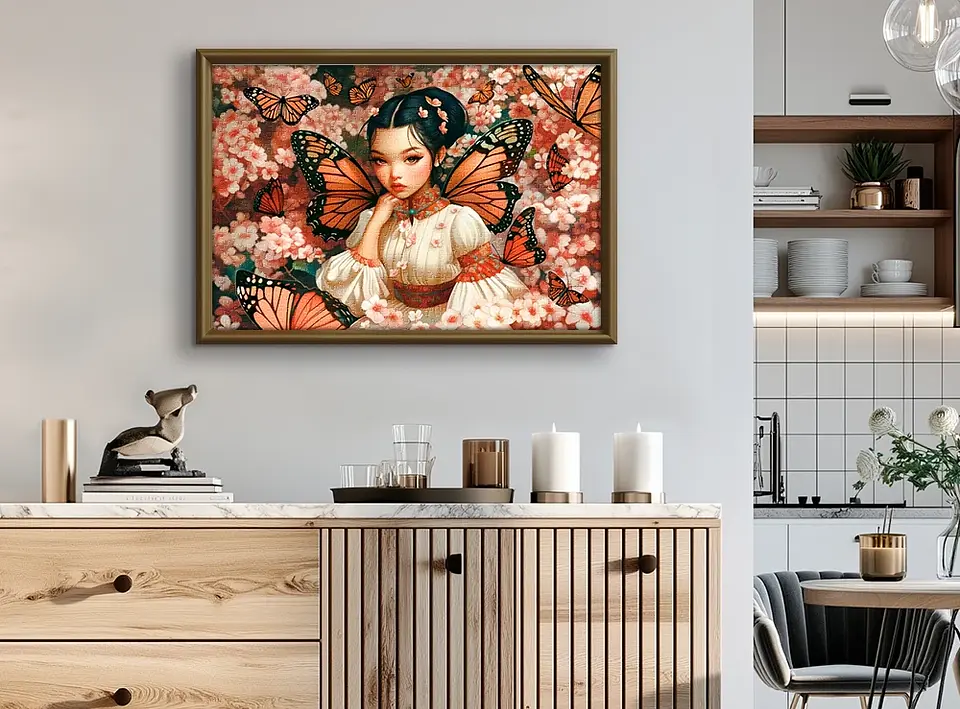 Puzzle 1000 Piezas | Princesa de las Mariposas 3