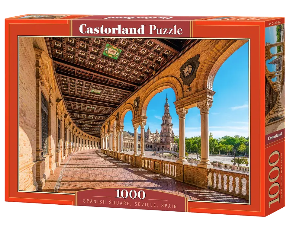 Puzzle 1000 Piezas | Plaza de España, Sevilla 1