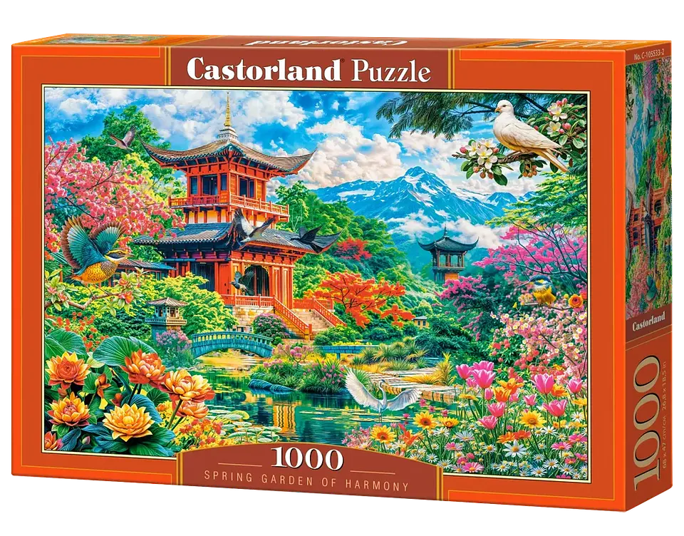 Puzzle 1000 Piezas | Jardín Primaveral de la Armonía 1