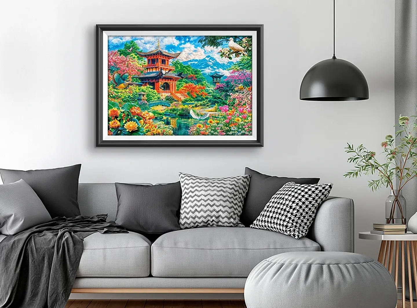 Puzzle 1000 Piezas | Jardín Primaveral de la Armonía 3