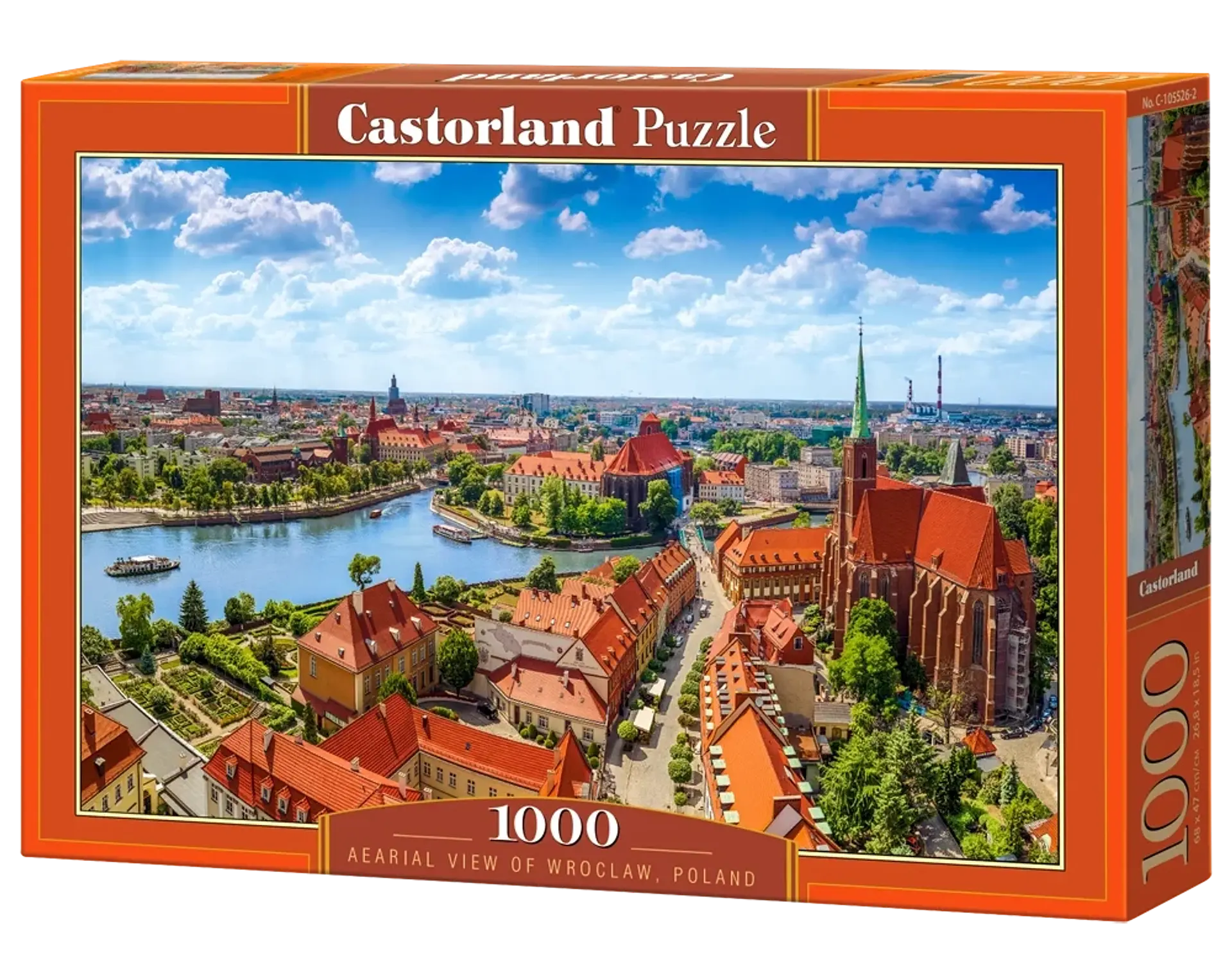 Puzzle 1000 Piezas | Vista Aérea de Wroclaw, Polonia 1