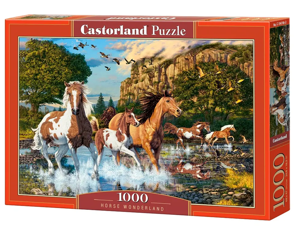 Puzzle 1000 Piezas | País de Maravillas de Caballos 1