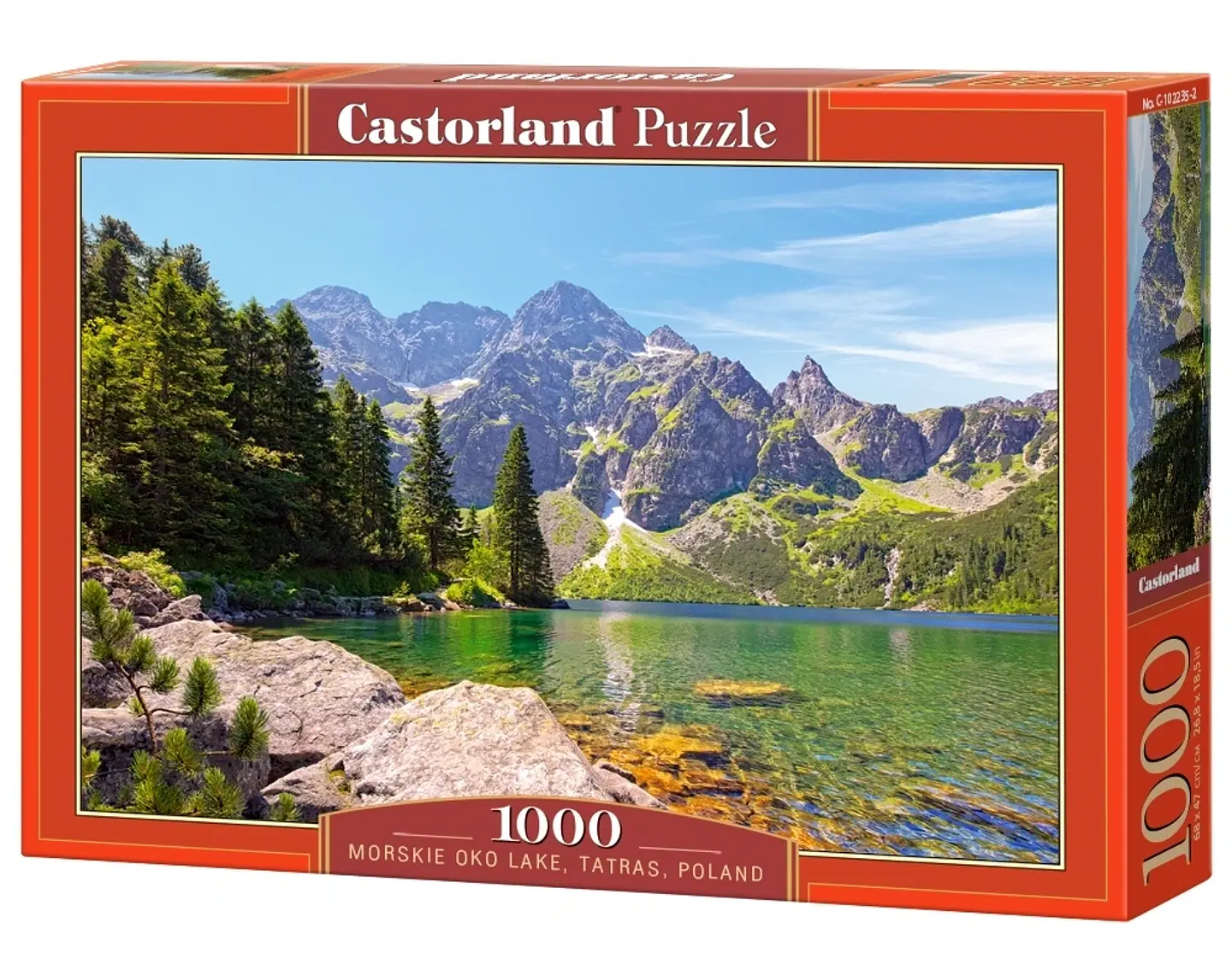 Puzzle 1000 Piezas | Lago Morskie Oko, Tatras, Polonia 1